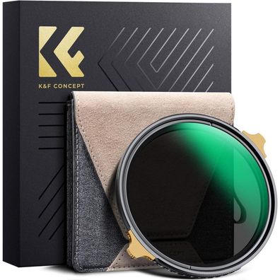 K&F Concept Nano-X PRO 72mm Variabler ND Filter ND2-32 Neutral Graufilter