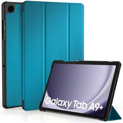 EasyAcc Samsung Galaxy Tab A9 Plus 11 Zoll 2023 Hülle PU Leder Standfunktion
