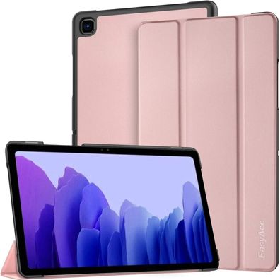 Samsung Galaxy Tab A7 10.4 2022/2020 Hülle Slim PU Leder Standfunktion Roségold