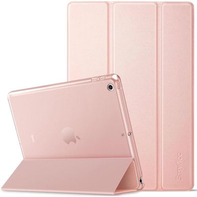 iPad 9.7 2018 Hülle Ultra Dünn Transluzent Matt Abdeckung Roségold
