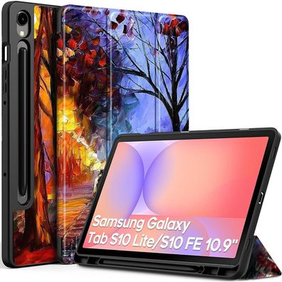 Hülle Samsung Galaxy Tab S9 FE 10.9 Zoll mit S Pen Halter - Ultra Dünn