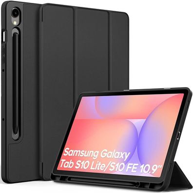 EasyAcc Samsung Galaxy Tab S9 FE 10.9 Zoll/S9 2023 11 Zoll Hülle Schwarz