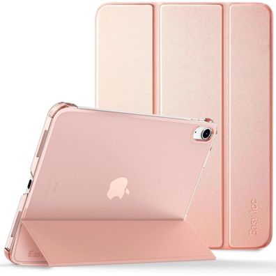 EasyAcc iPad 10 Gen 2022 10.9 Zoll Hülle Roségold Ultra Dünn Matt Rückseite