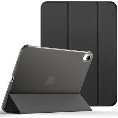Schwarze EasyAcc Schutzhülle kompatibel mit iPad 10.9 Zoll A2757/A2777