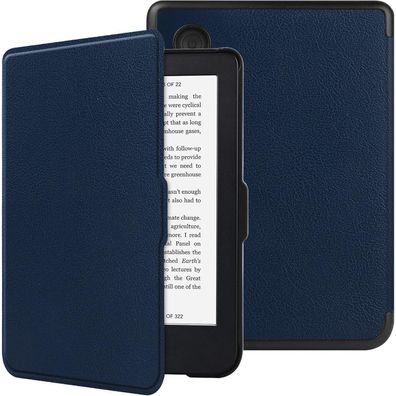 Schutzhülle für Tolino Shine 5/4 & Kobo Clara - Navy Blau