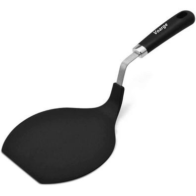 Voarge Pizza Turner Pancake Pfannenwender hitzebeständig Schwarz