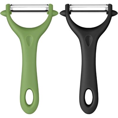 AUAUY 2PCS Universalschäler Edelstahl Gemüseschäler Set Karotten