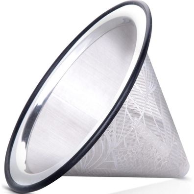 Edelstahl Kaffeefilter für Chemex Hario Bodum - Wiederverwendbarer Handfilter