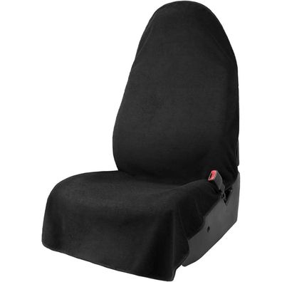 Leader Accessories Autoschonbezug Frottee Sitzauflage Schwarz 3-lagig