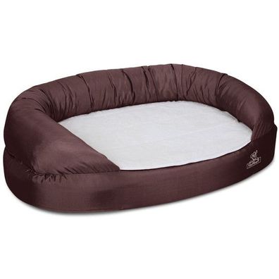 Orthopädisches Hundebett Jessy in BRAUN