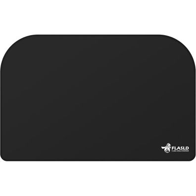 Feuerfeste Matte 63×99cm für Innen & Außen, Glasfaserteppich Schwarz