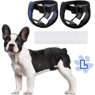 2er Pack Hundewindeln Läufigkeitshose für Hündinnen mit 8