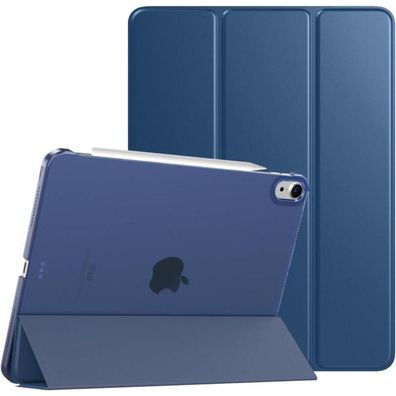 TiMOVO iPad Air 11 Zoll Hülle 2024 Schutzhülle Transp. Rückseite Meerblau
