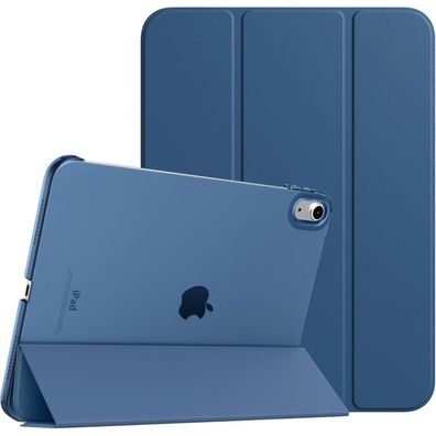 TiMOVO iPad 10.9 Hülle Smart Case Cover Schlank Grau Blau