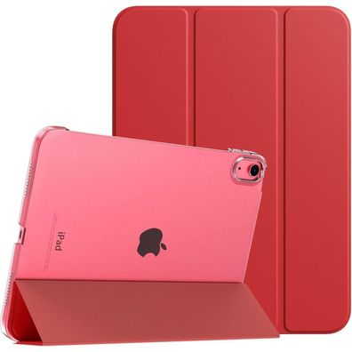 TiMOVO iPad 10. Generation 10,9 Zoll Hülle Rot Smart Case Cover