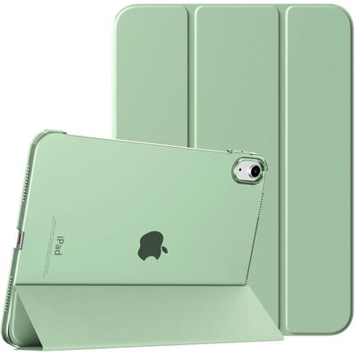 TiMOVO Hülle für iPad 11. Gen. 2025 / 10. Gen. 2022, Grün, Transluzent Hart PC