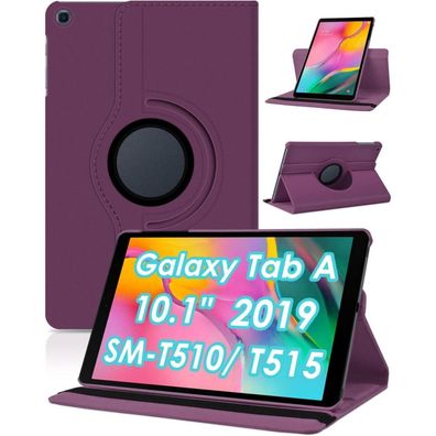 Für Samsung Galaxy Tab A 10.1 2019 Ultra Dünn Smart Cover Leder Case Rotierend