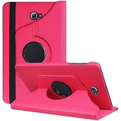 Hülle Tab A6 10.1 Schutzhülle 360° Drehung Stand PU Leder SM T580/T585 Rot