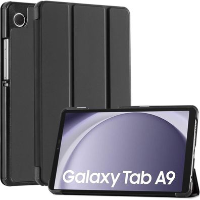CoBak Hülle Samsung Galaxy Tab A9 2023 8,7 Zoll PU Leder Schwarz