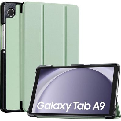 CoBak Samsung Galaxy Tab A9 2023 Hülle 8,7 Zoll PU-Leder Schutzhülle Salbeigrün