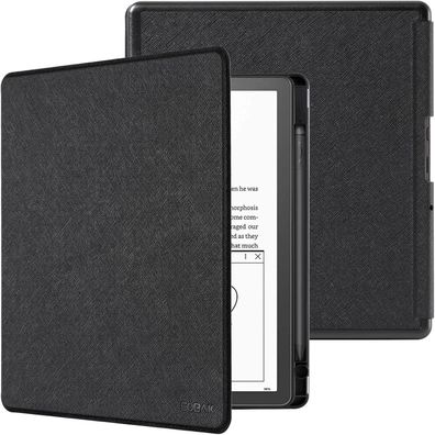 Kindle Scribe Hülle 10,2 Zoll 2022 - Stifthalter Sleep/Wake - Schwarz