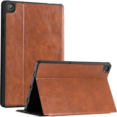CoBak Samsung Galaxy Tab A9 Plus 11 Zoll 2023 PU Leder Smart Cover Braun