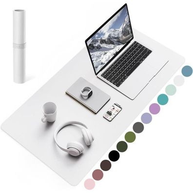 Schreibtischunterlage Mauspad Leder Wildleder Office Mousepad 80x40 cm