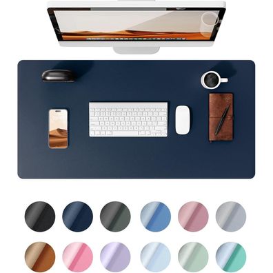 YSAGi Schreibtischunterlage Premium Leder Mauspad XXL 60x35cm Homeoffice Büro