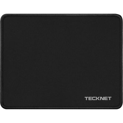 Tecknet Gaming Mousepad 270x210mm Wasserdicht Rutschfester Gummi PC Büro Schwarz