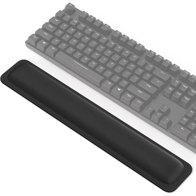 Ergonomische Handballenauflage Tastatur mit Memory-Schaum 43 x 8,5 cm