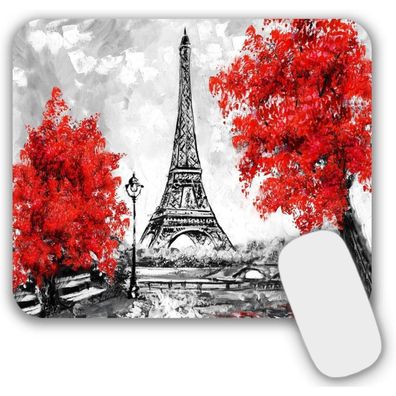 Kleines Mädchen Mauspad 24x20 cm rutschfest waschbar Mausunterlage Mousepad