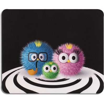 Kleines Gaming-Mauspad bunt 24 x 20 x 2 mm für Laptop PC