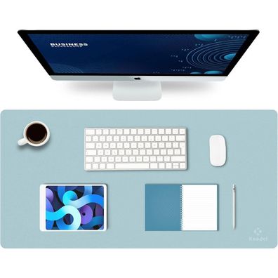 KNODEL Tischunterlage 80x40cm PVC wasserdichte Schreibunterlage Büro Heimbuero