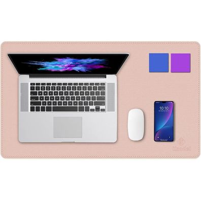 Knodel Upgrade Schreibtischunterlage 60x35cm PVC-Leder Laptop Büro Heim Bereich