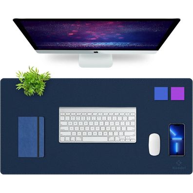 Knodel Upgrade Tischunterlage 80x40cm PVC-Leder Laptop wasserdicht doppelseitig