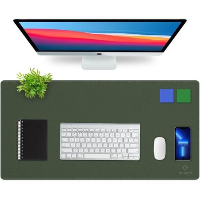 Knodel Upgrade PVC-Leder Tischunterlage 80x40cm Wasserdicht Büro Heimbereich