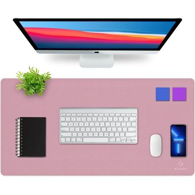 Upgrade Knodel Tischunterlage 80x40cm PVC-Leder Laptop wasserdichte
