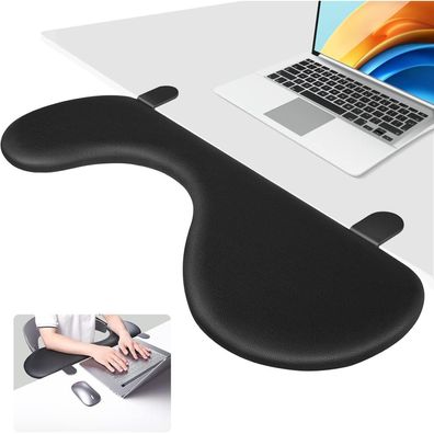Ergonomische Schreibtischverlängerung mit Armlehne und Handgelenkauflage