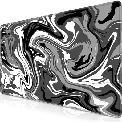 Abetcabe XXL Gaming Mauspad 900x400mm Fluid Art rutschfest wasserdicht