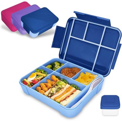 IJIAMY Brotdose Kinder Bento Box Auslaufsicher Lunchbox Mädchen Jungen Schule