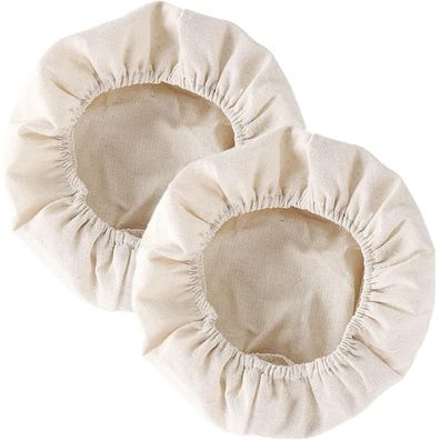 2 Stück Leinentuch Brot Backen Teigtuch Gärtuch 25cm