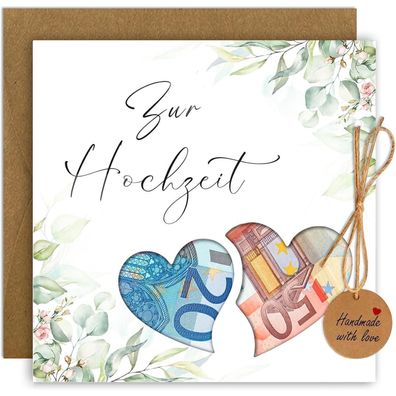 Geldgeschenk Hochzeit Verpackung Umschlägen Hochzeitskarte Personalisiert
