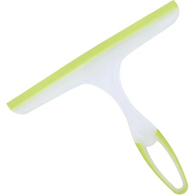 Duschabzieher Gummi Shower Squeegee Fenster Spiegel Glas grün
