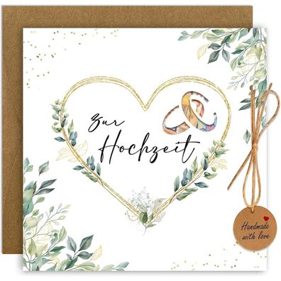 Boyatong Geldgeschenk Hochzeit Umschlägen Hochzeitskarte Brautpaar