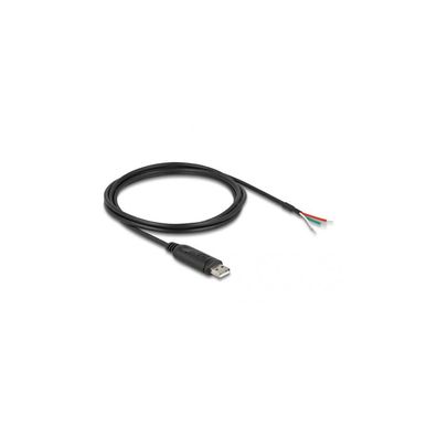 DELOCK Adapterkabel USB 2.0 Typ-A zu seriell RS-485 2m