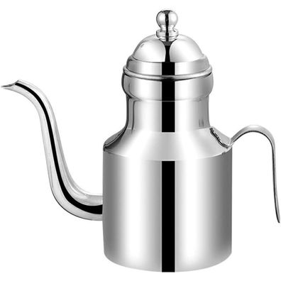 Edelstahl Öltopf Soßenflasche Olivenölspender 14.6x9.5x6.4cm