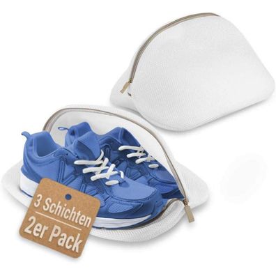 Wäschenetz Wäschesack Schuhe Sneaker Schutz Multi Waschmaschine Reise