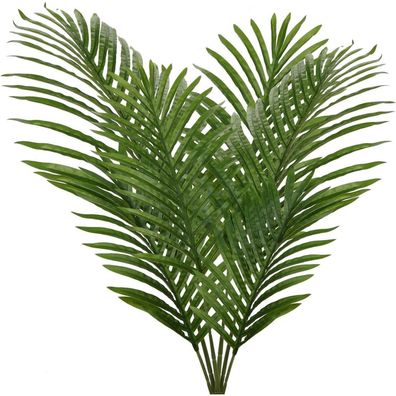Briful Künstliche Palmwedel Kunstpflanze Set 6 Stück 31-45 cm Grün