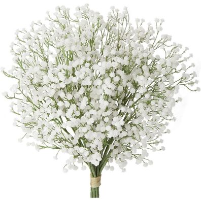 10 Stücke Künstliches Schleierkraut Gypsophila Blumenstrauß Dekor Zuhause
