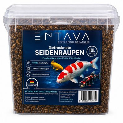 ENTAVA 10l Seidenaupen